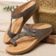 slippers bottomed women flip Flat size clipped big flops