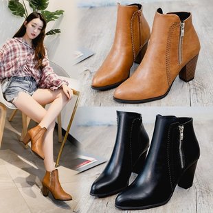 women autumn and Short vintage for winter shoes boots