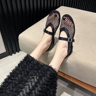 Outer size flat sandals for women's summer fashion casual s