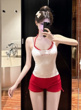 比基尼泳衣女2025新款爆款仙女范泡温泉分体泳装纯欲辣妹度假温泉