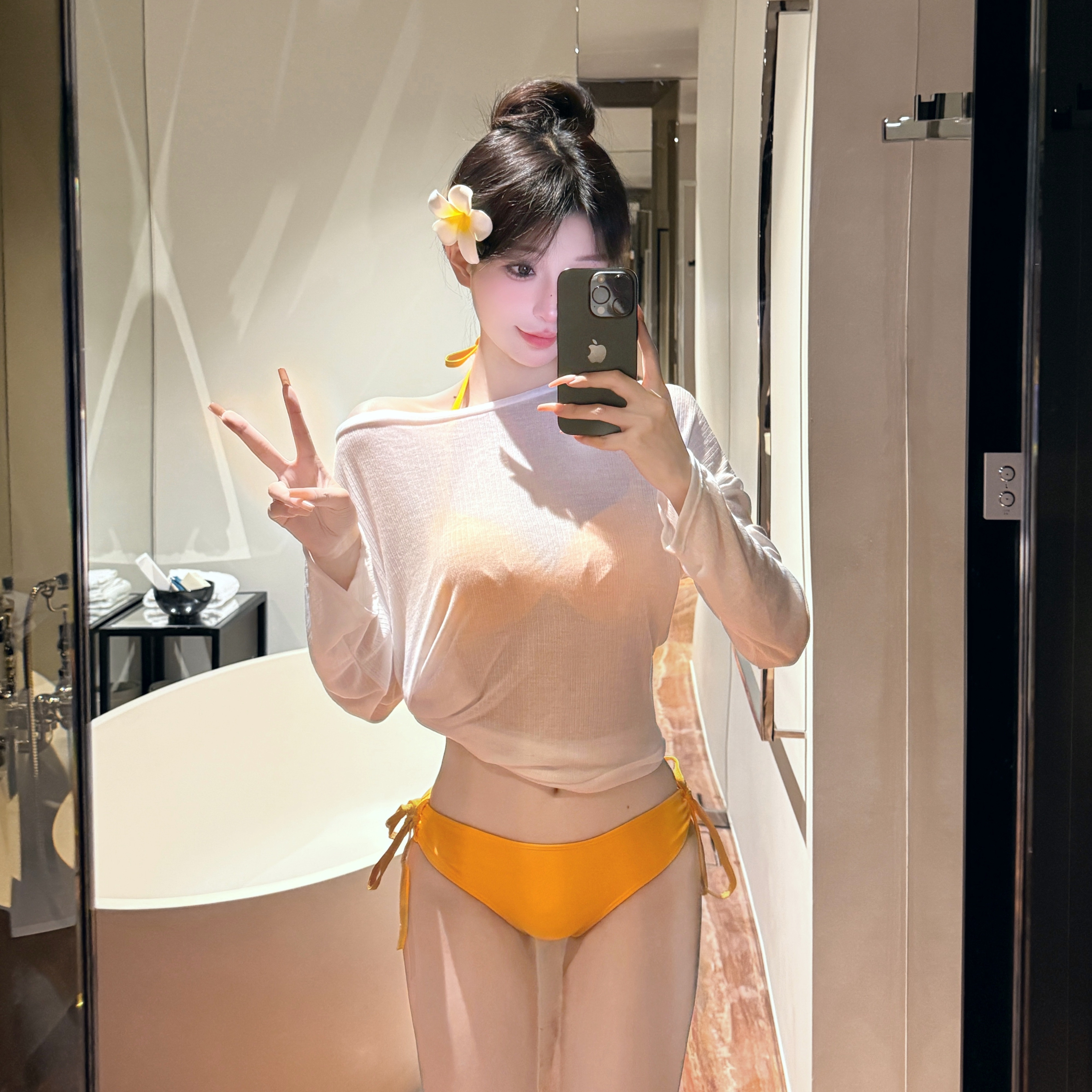 碧海绝美2025新款分体小胸比基尼