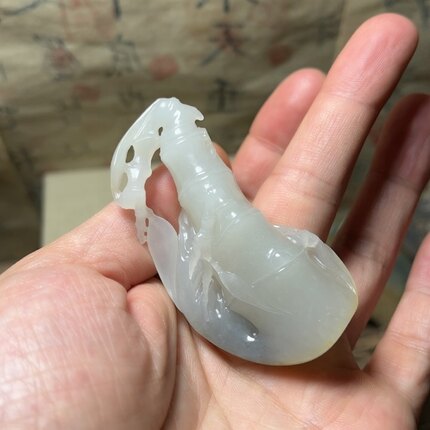 来料加工籽料竹节吊坠 可售