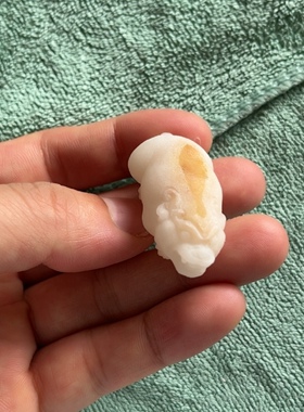 来料加工金丝玉貔貅手把件