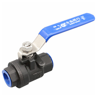 厂家直销碳钢球阀 Q11F内螺纹两片式阀门 手柄开关二片阀4分6分