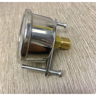 轴向压力表 耐震充油型 压力40mpa 5800psi 表径58mm 螺纹M14x1.5