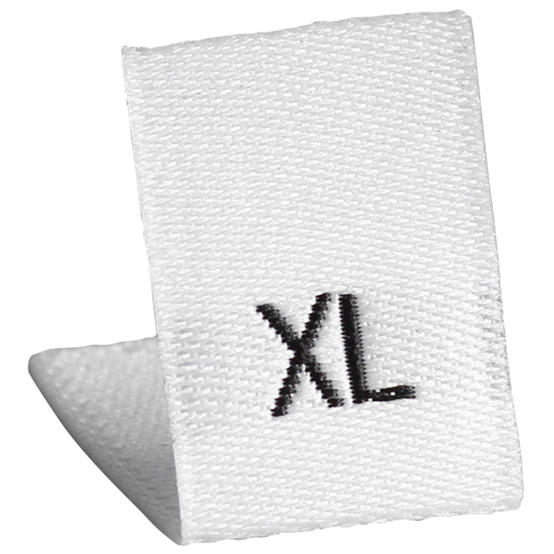 衣服码标高密双锦织唛棉带尺码织标定做布标唛头号码数字标现货