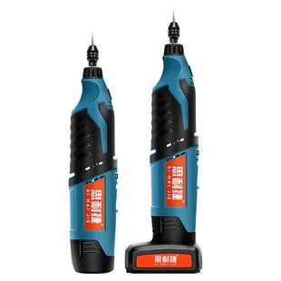 充电电磨机手持大功率12v电钻锂电玉石打磨抛光工具家用墓碑雕刻