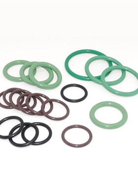 氟胶O型密封圈FKM线径1.6内径2.2/3.1/4.D8/5.8/6.3/6.8/7.6/8.1/