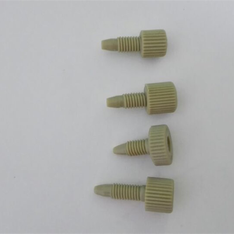 岛津 安捷伦 Waters 液相色谱1/16PEEK管手紧接头 刃环 PEEK堵头