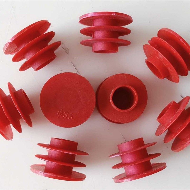 200PMM电力管堵头管塞预埋防水套管DN100管帽焊接管165混凝土盖