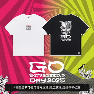VISION官方 2025世界滑板日限定T恤艺术家TUCK联名T恤2色