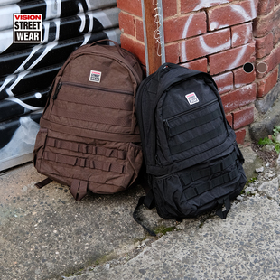 VISION官方 多功能战术双肩背包29L大容量户外3色旅行背包男女