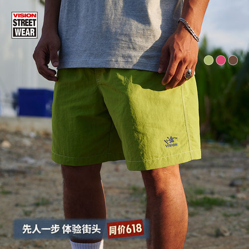 VISION梭织运动短裤