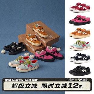 Kids官方 男童女童运动鞋 STICK魔术贴低帮帆布鞋 冬季 板鞋 VISION