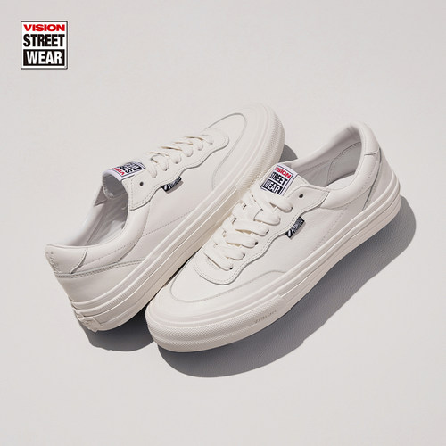 FLATTOP全皮白板鞋