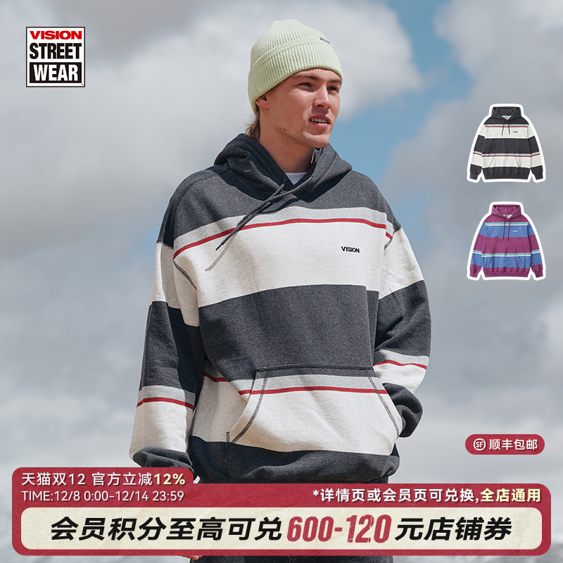 VISION宽松连帽卫衣