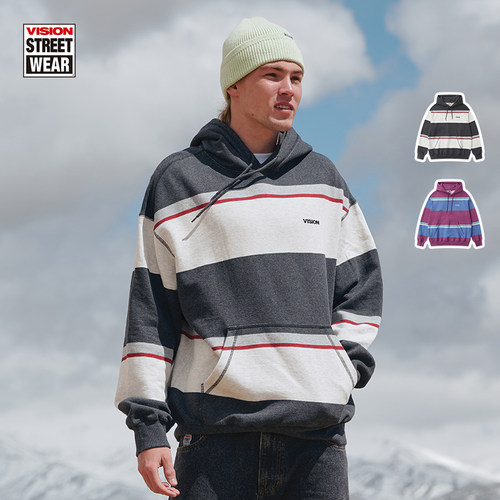 VISION宽松连帽卫衣