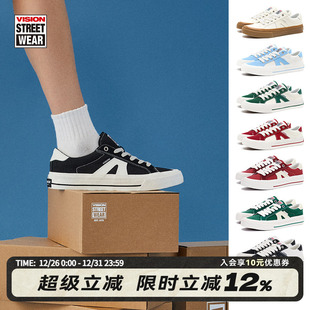 滑板运动百搭休闲板鞋 VISION官方 低帮帆布鞋 多色经典 男女 V76