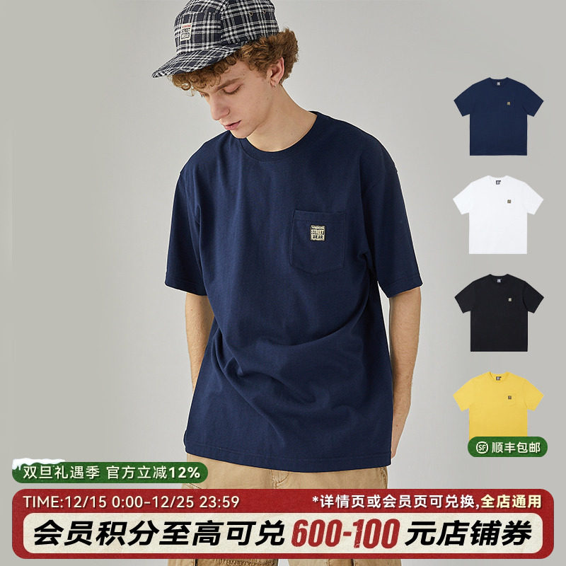 VISION宽松运动短袖