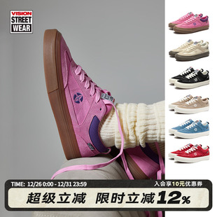 帆布鞋 低帮翻毛皮运动板鞋 多色可选 CHOPPER系列经典 VISION官方