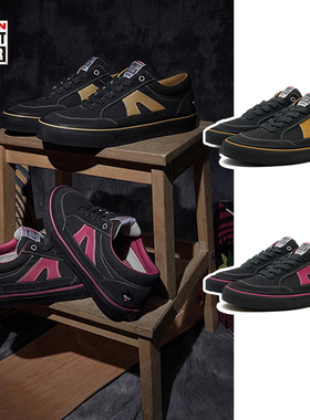 VISION官方  PSYCHO STICK复古翻毛皮帆布鞋男女运动板鞋多色可选