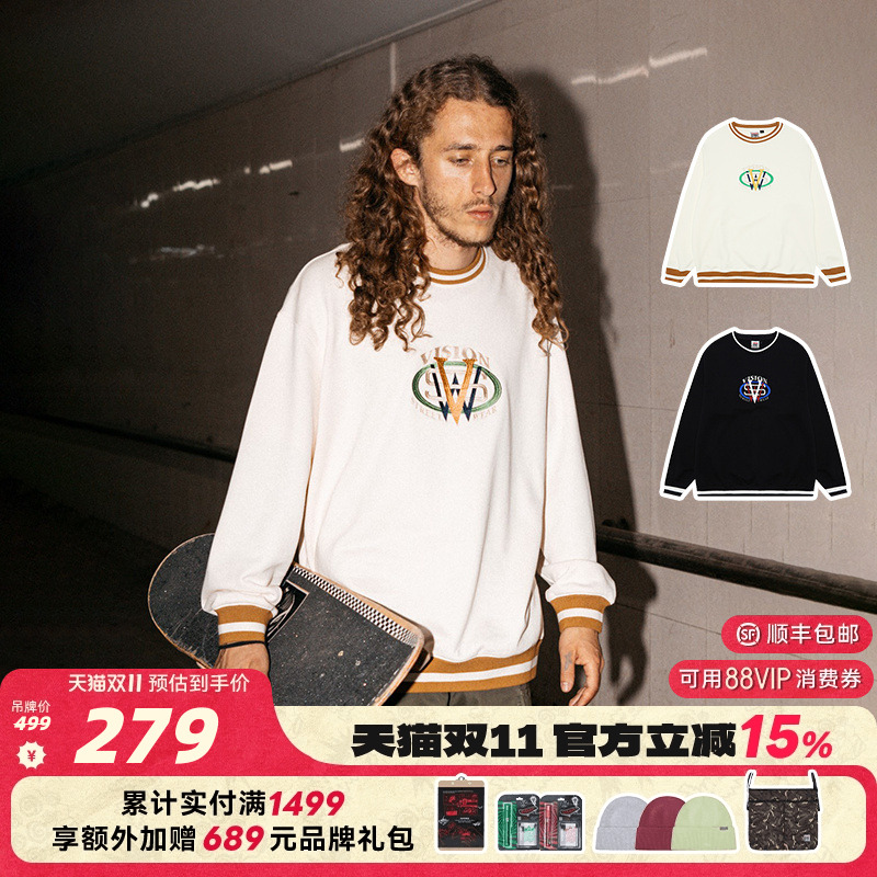 VISION重磅圆领卫衣