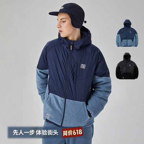 VISION拼接羽绒服