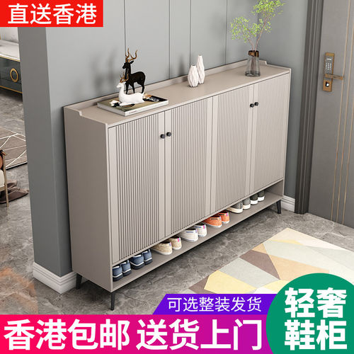 厂家直发【香港】鞋柜热销榜家用门口入户玄关柜一体隔断轻奢室外
