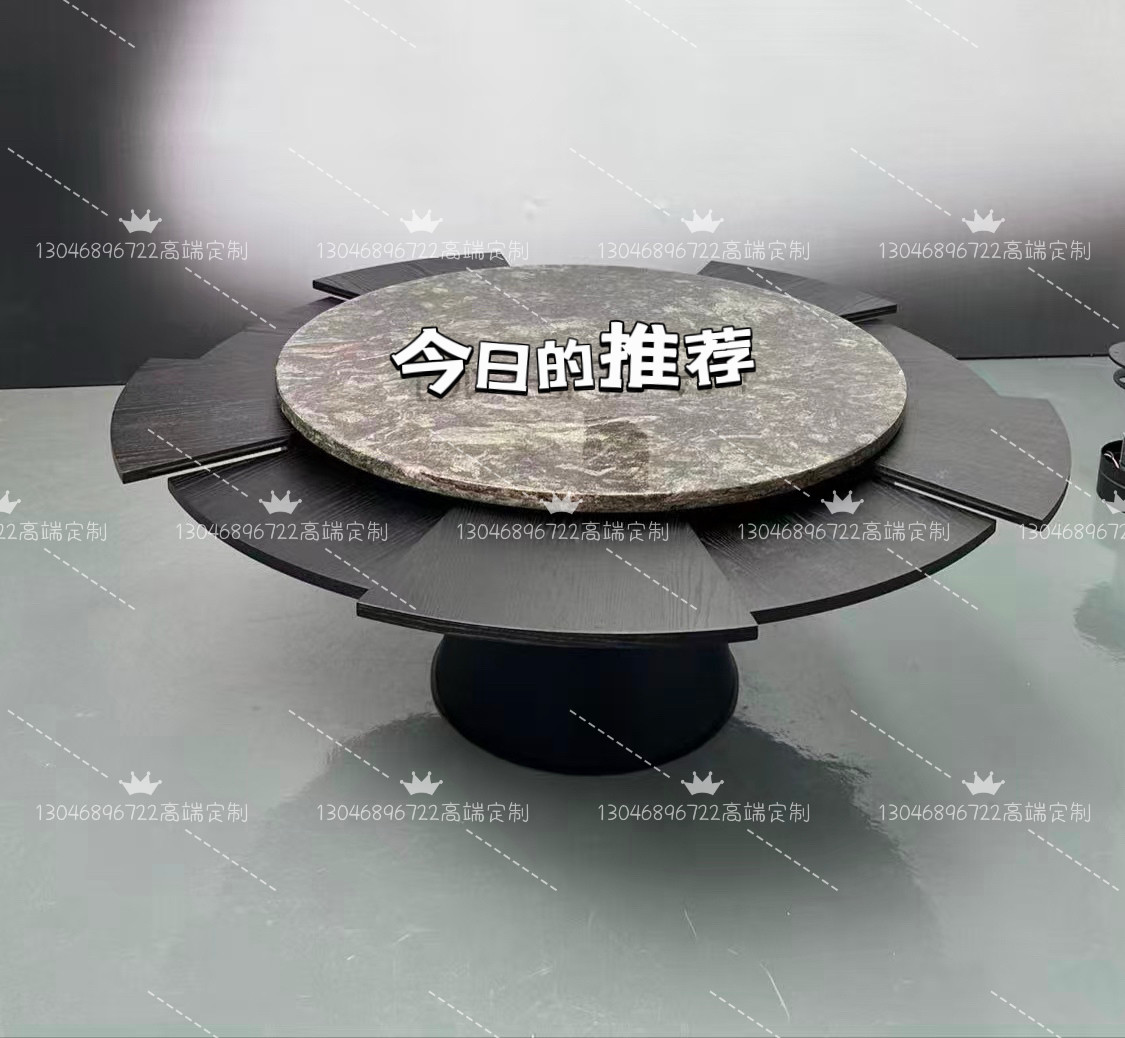意式极简天然大理石餐桌椅组合现代简约轻奢家用圆桌带转盘伸缩,住宅家具,大理石餐桌,淘宝优惠券,粉丝福利购,淘宝优惠卷