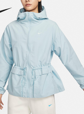Nike/耐克正品时尚专柜新款女士运动宽松休闲梭织连帽外套FN3670