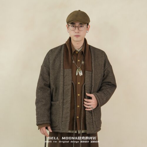 提花百搭夹棉外套FKW150