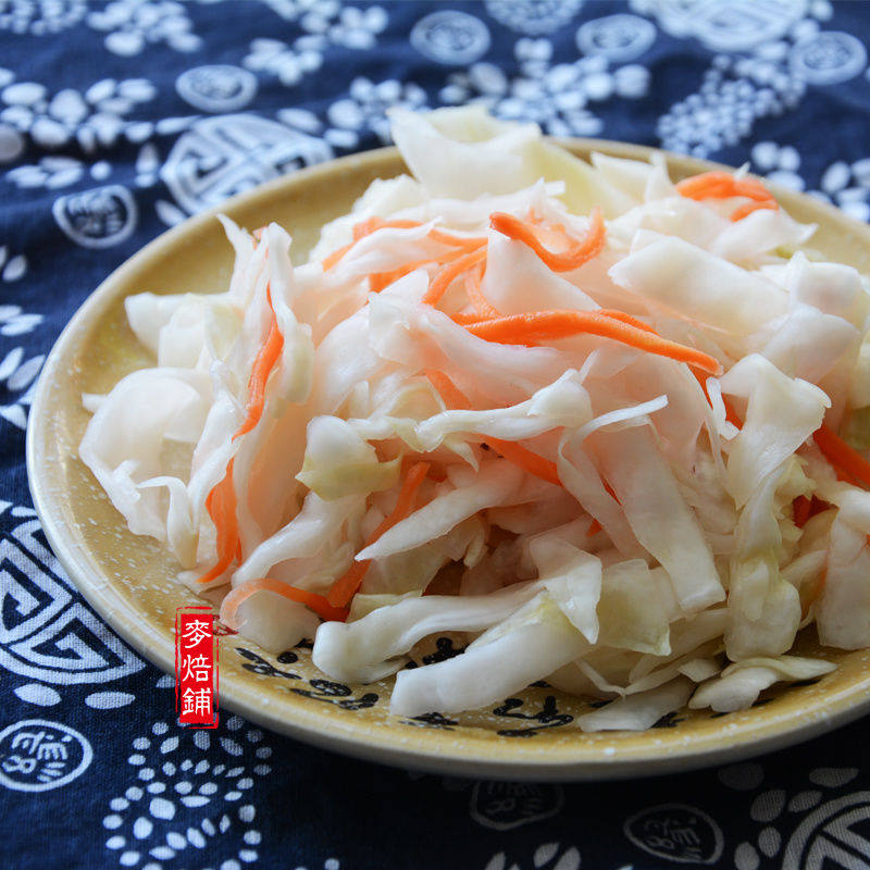 烂腌菜油黄瓜酱萝卜条正宗巴盟烂腌菜卷心菜圆泡菜下饭咸菜特产