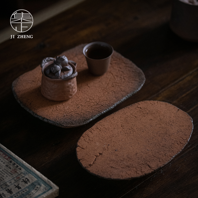 功夫茶具集正匣钵泥干泡盘小茶台