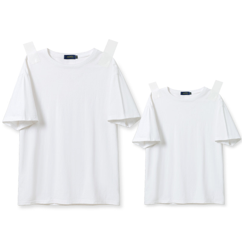 단색 사진관 촬영 부모자식 여름 가족사진 의상 3 4 5인 가족 가족의상 흑백 티셔츠