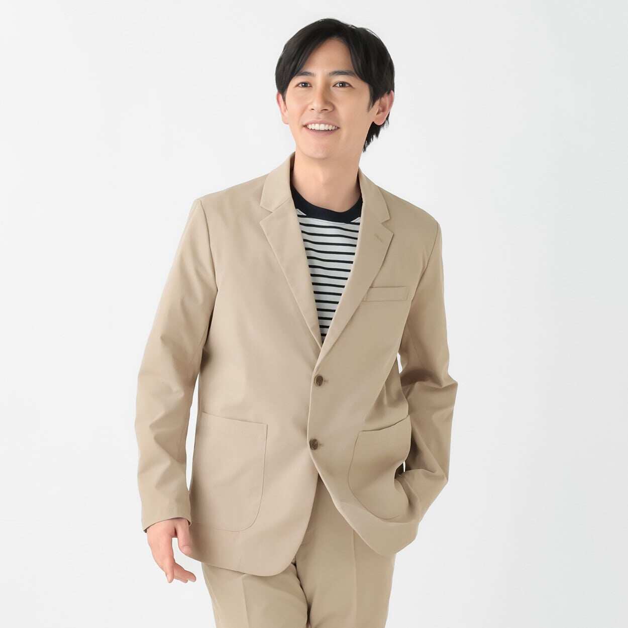 E06070日单春季新款贵牌客供料两粒扣微宽松女通勤休闲西装外套