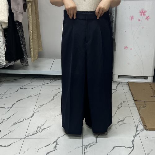 939，藏青色阔腿裤，XL码，68-80腰102长，