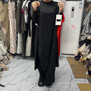 小码 天丝连衣裙 贵牌E 120长 82胸围 15600日元 398