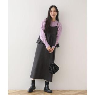 D15069日单新款后抽绳系带套头微宽松显瘦女甜美气质可调节吊带裙