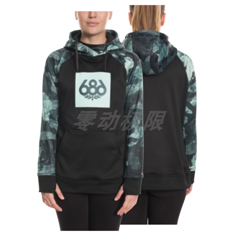 19/20 686 女款滑雪帽衫 Cora Bonded Fleece Pullover Hoody