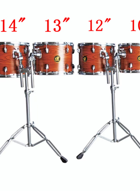 交响乐通通鼓 DFZ-T 杨木6 8 10  12  13  14  16 18英寸嗵嗵鼓