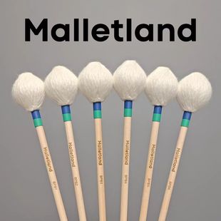 马林巴槌BPB1桦木杆Malletland专业颤音琴槌2BPR3藤杆4琴棒5鼓棒6