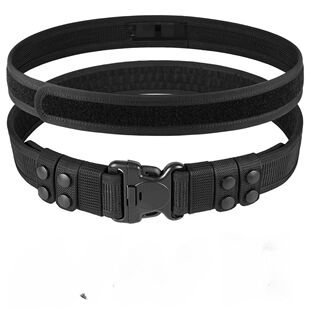 作训特勤尼龙多功能腰带战术帆布保安作训皮带尼龙军训多功能男女