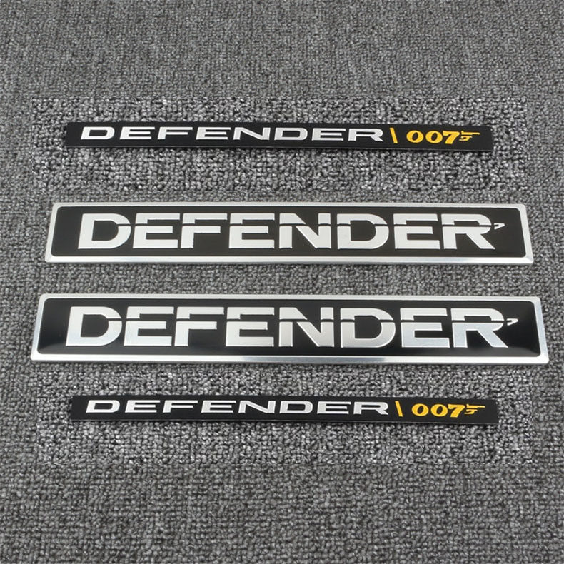 卫士车贴DEFENDER车标007字母标