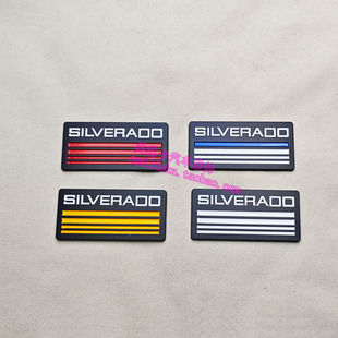 适用于雪佛兰科迈罗SILVERADO大黄蜂改装车贴叶子板侧标装饰尾标