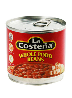 墨西哥乐口泰香煎芸豆整粒La Costena whole pinto beans 400g