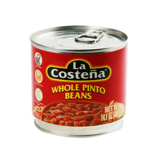 墨西哥乐口泰香煎芸豆整粒La Costena whole pinto beans 400g