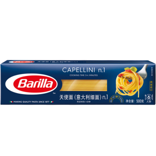 百味来传统意大利面#1天使面进口意面Angel Hair Box No.1 Pasta