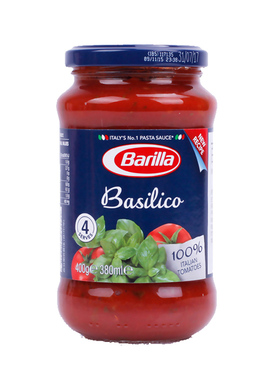 百味来罗勒风味番茄意面调味酱Barilla Basilico Pasta Sauce400g