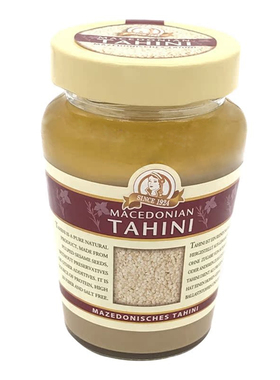 马其顿芝麻酱 Macedonian Tahini 300g 沙拉酱调味酱拌面酱