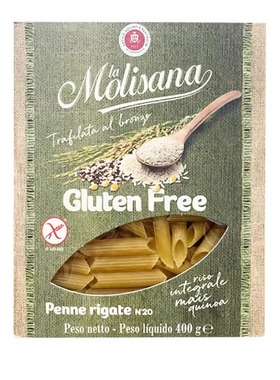 无麸质两头尖型意大利面 Penne Rigate Pasta Gluten Free 400g